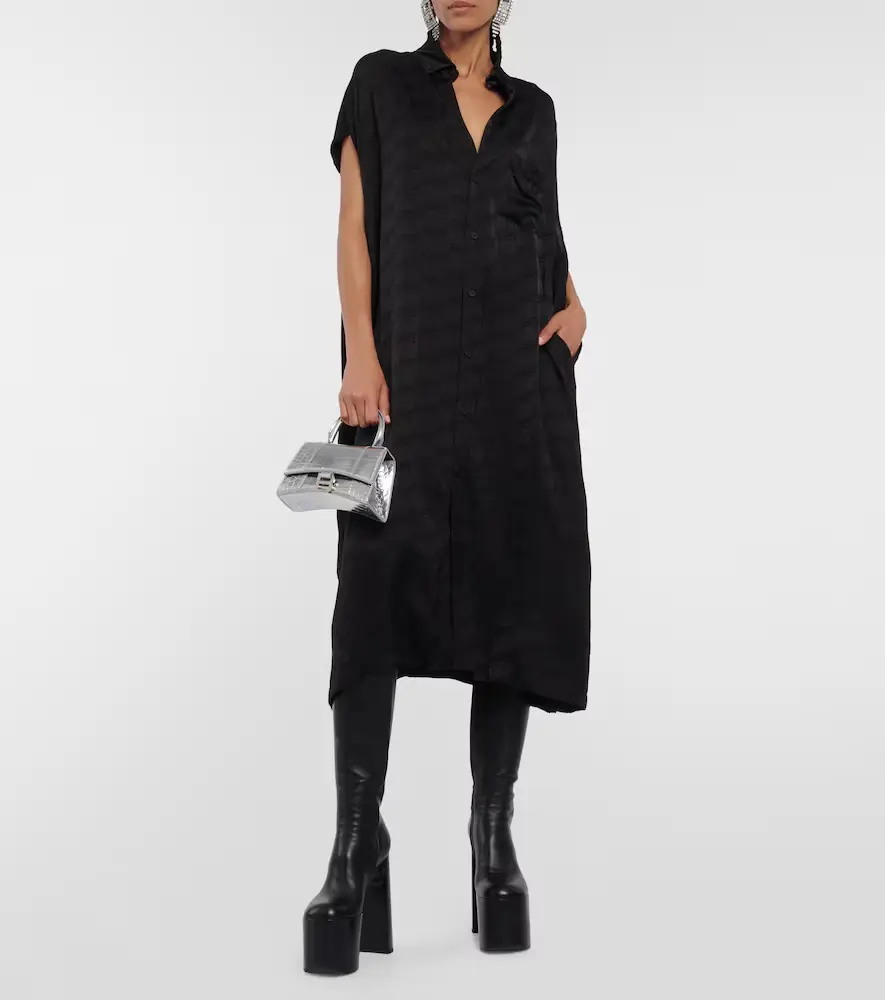 Balenciaga BB midi shirt dress | Thumbnail 5