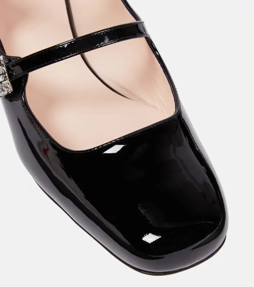 Roger Vivier Mini Très Vivier patent leather Mary Jane pumps | Thumbnail 2