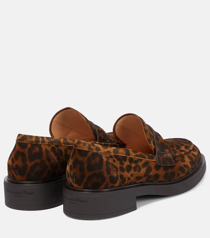 Gianvito Rossi Harris leopard-print suede loafers | Thumbnail 3 Gianvito Rossi Harris leopard-print suede loafers | Thumbnail 3
