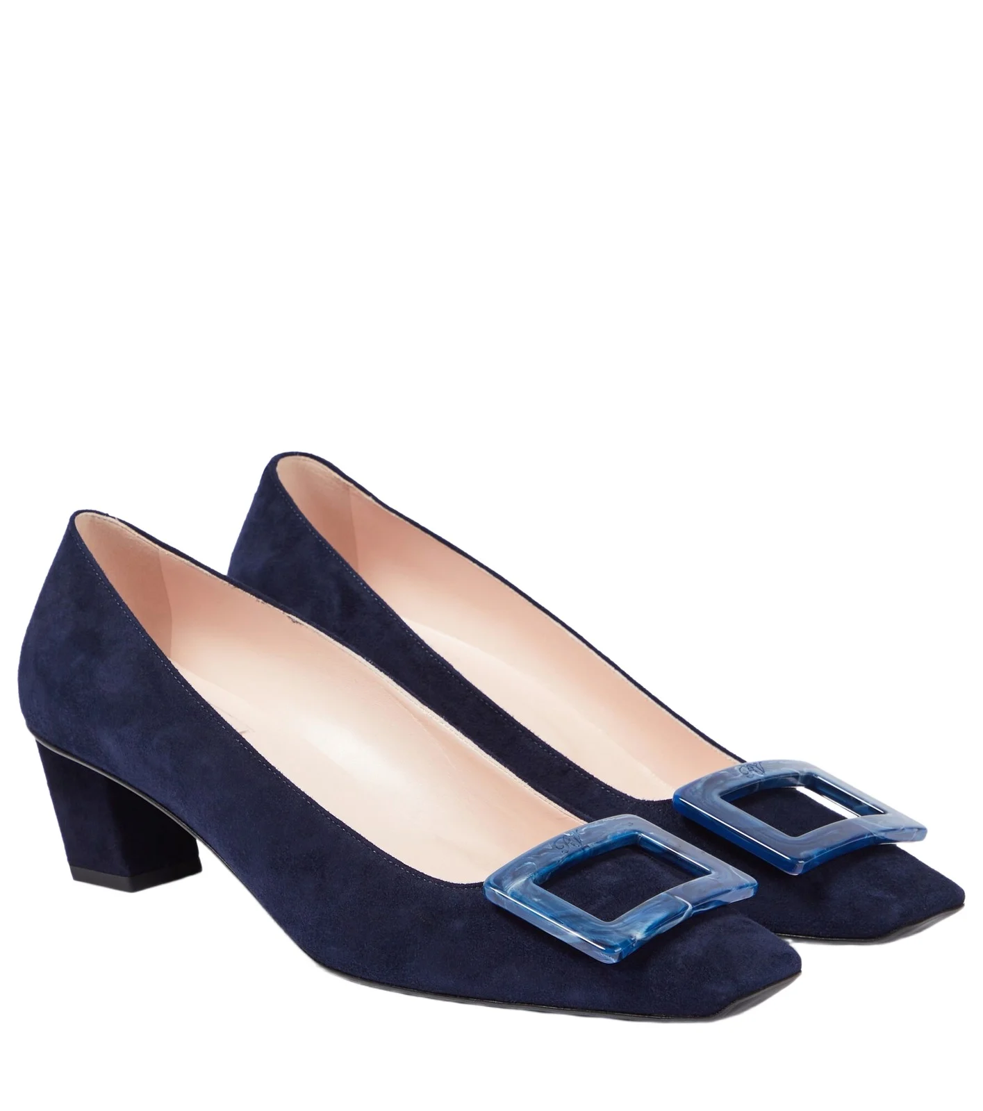 Belle Vivier 45 suede pumps Belle Vivier 45 suede pumps
