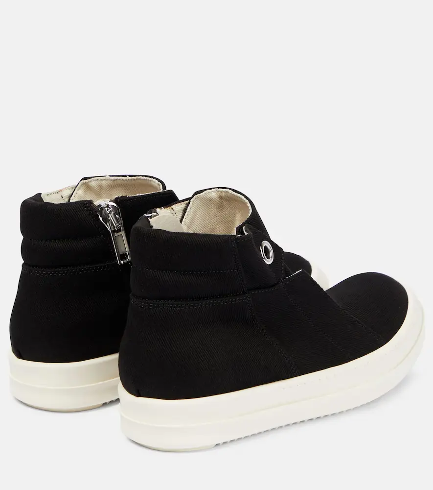 Rick Owens Dunk denim high-top sneakers | Thumbnail 3