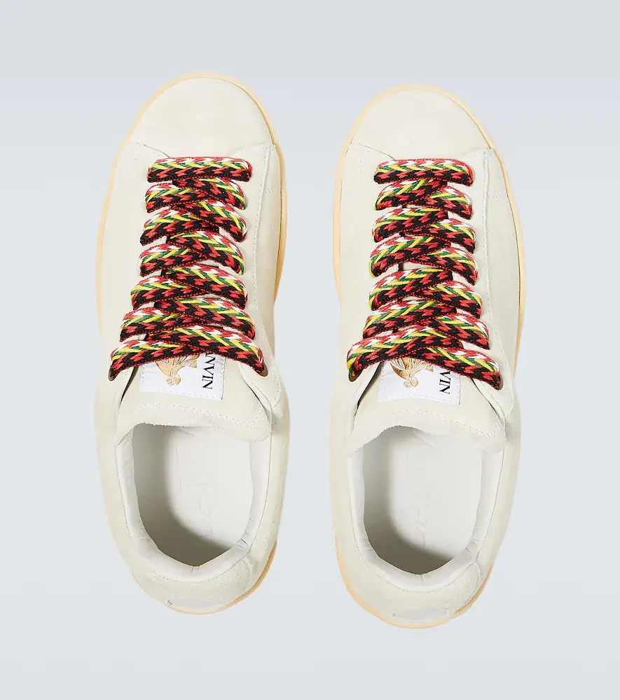 Lanvin Lite Curb suede sneakers | Thumbnail 3