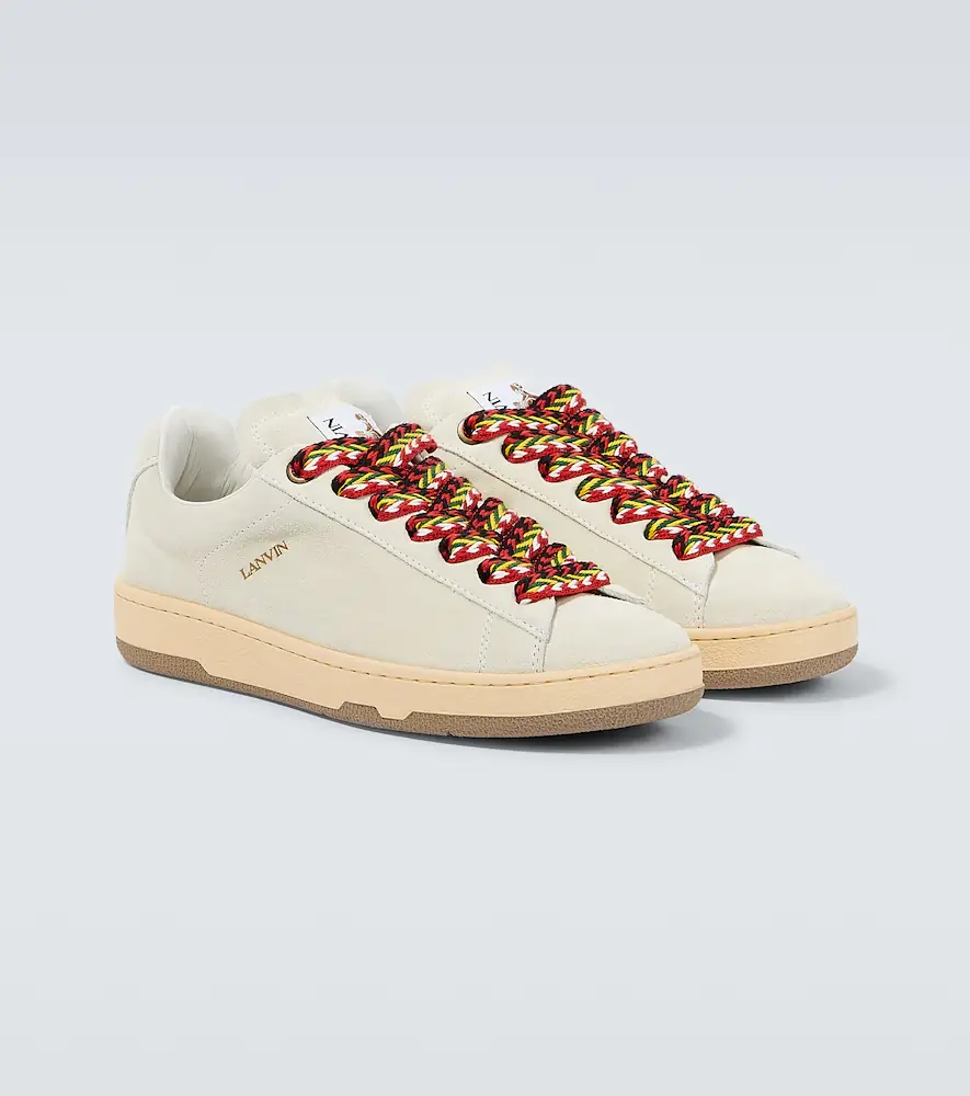 Lanvin Lite Curb suede sneakers | Thumbnail 6