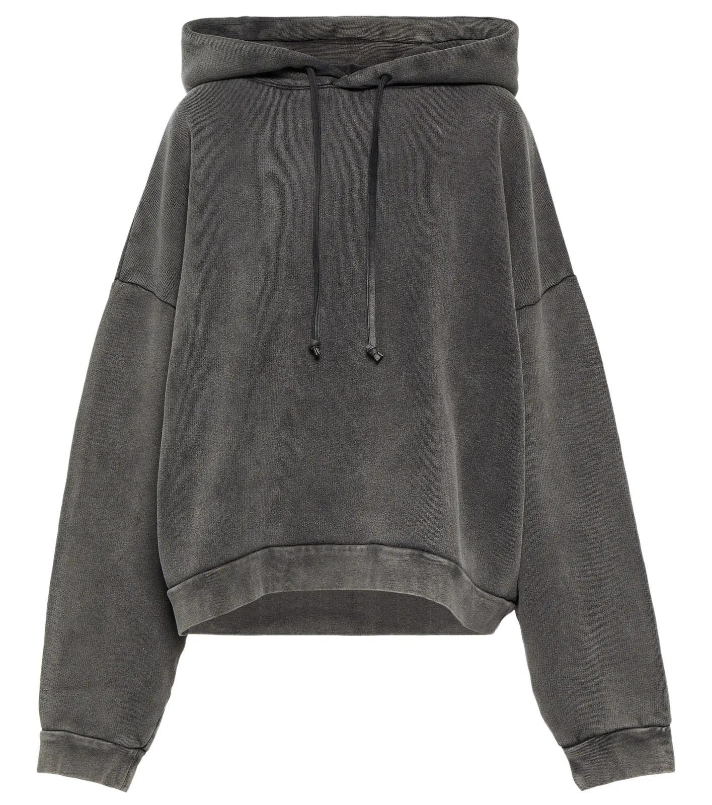 Cropped cotton hoodie Cropped cotton hoodie