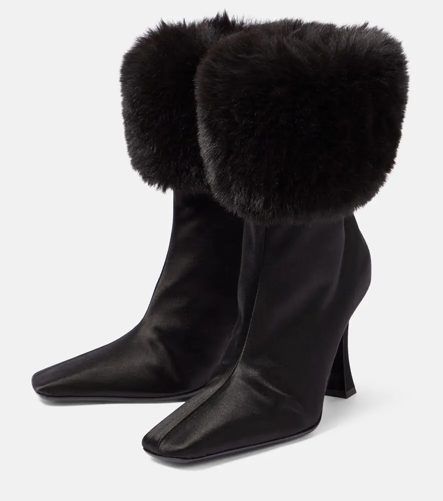 Magda Butrym Satin ankle boots | Thumbnail 4
