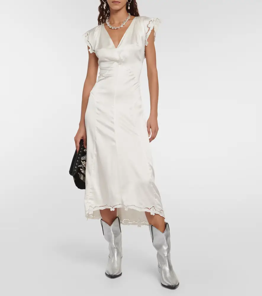 Isabel Marant Duerto metallic leather cowboy boots | Thumbnail 3