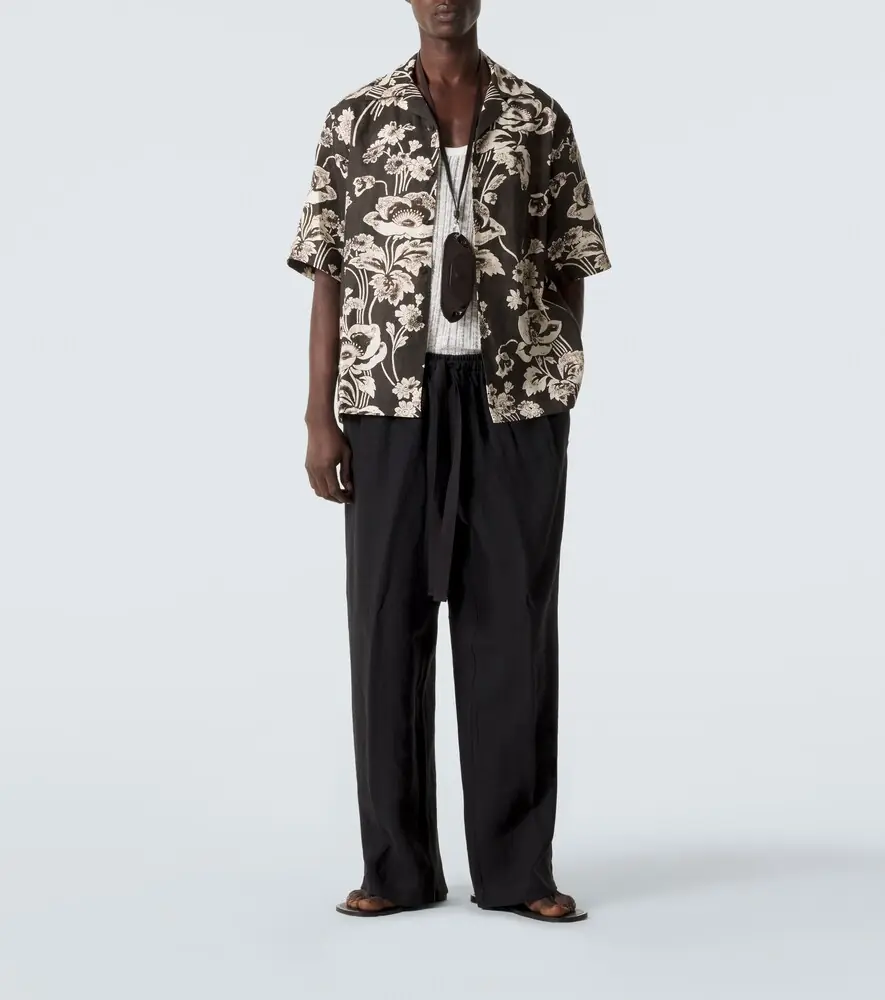 Commas Wide-leg linen pants | Thumbnail 3 Commas Wide-leg linen pants | Thumbnail 3