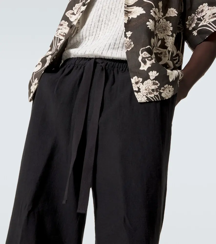 Commas Wide-leg linen pants | Thumbnail 4 Commas Wide-leg linen pants | Thumbnail 4