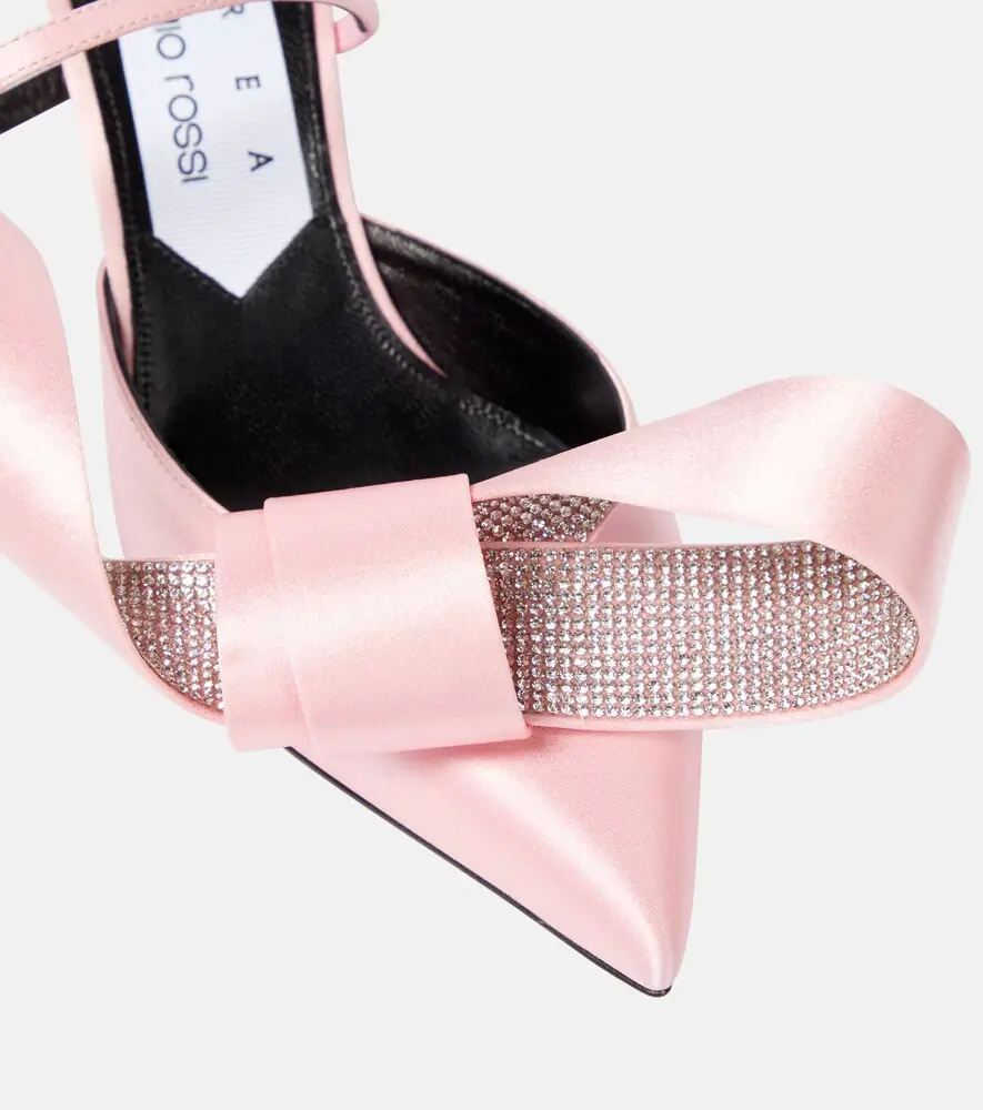AREA x Sergio Rossi Marquise crystal-embellished mules | Thumbnail 6
