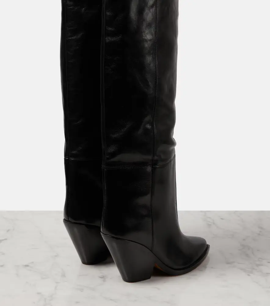 Isabel Marant Knee-high leather boots | Thumbnail 2