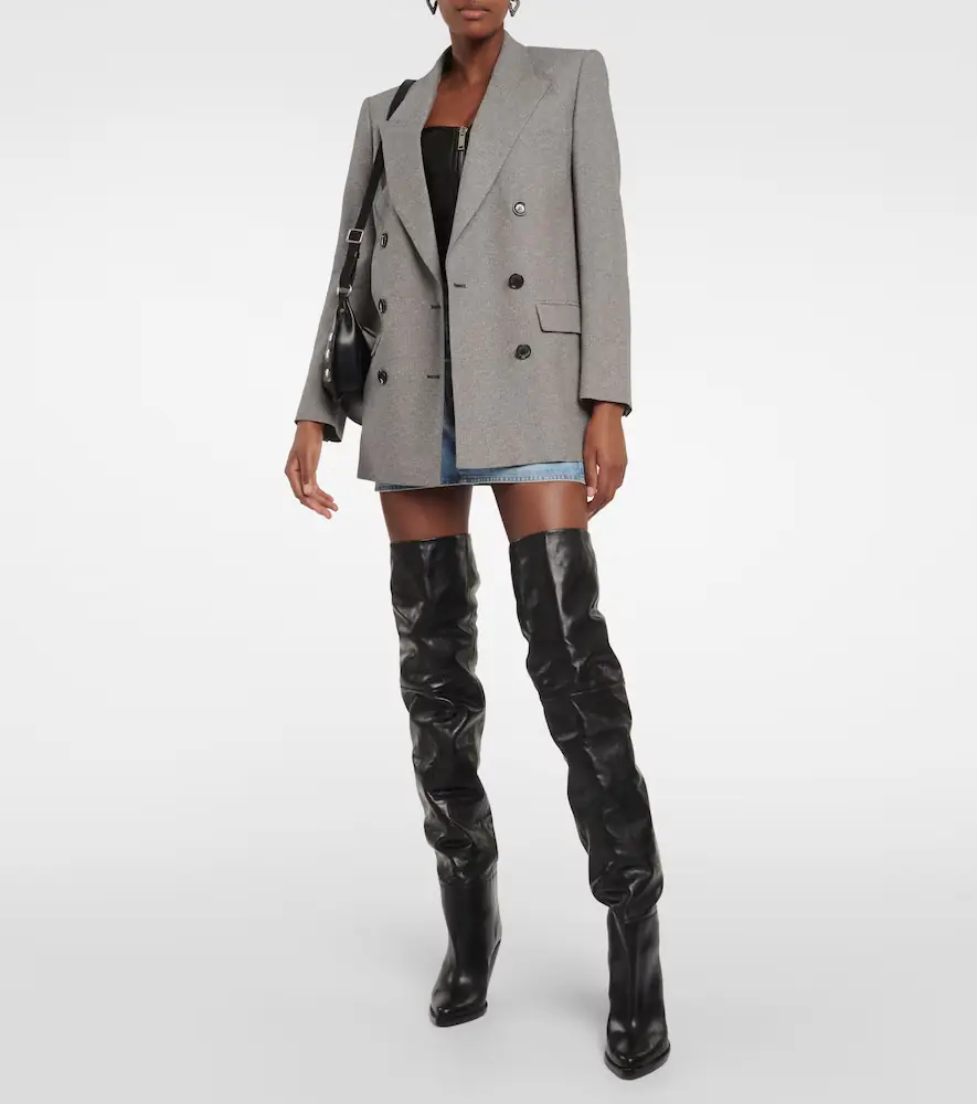 Isabel Marant Knee-high leather boots | Thumbnail 5