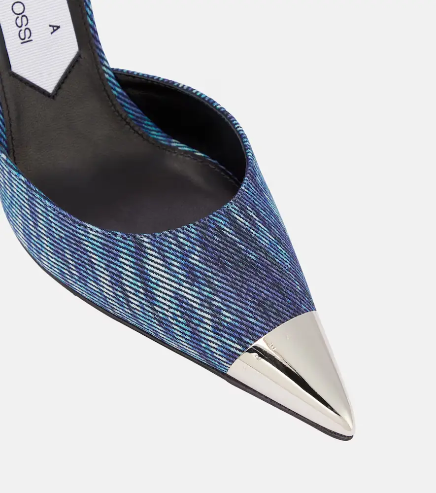 AREA x Sergio Rossi denim pumps | Thumbnail 2 AREA x Sergio Rossi denim pumps | Thumbnail 2