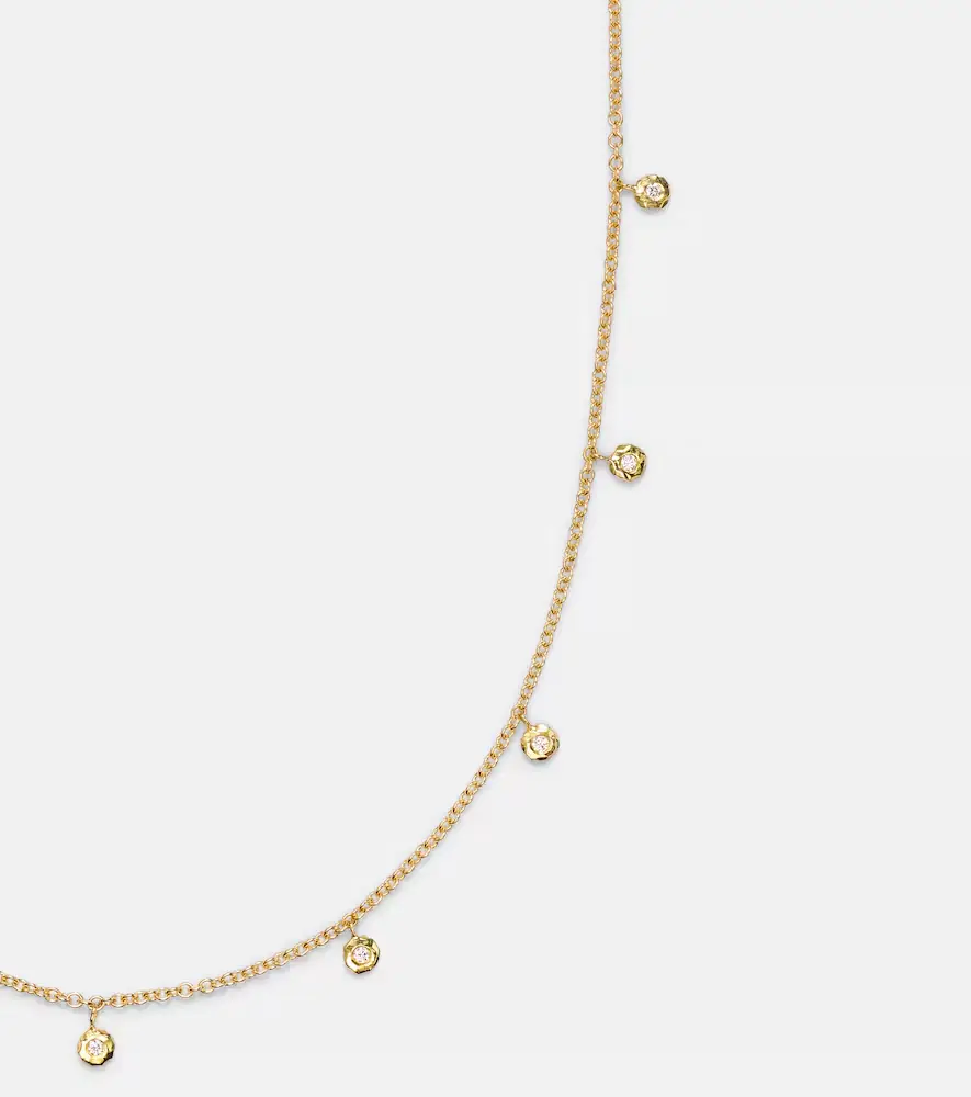 Octavia Elizabeth Micro Nesting Gem 18kt gold necklace with diamonds | Thumbnail 2 Octavia Elizabeth Micro Nesting Gem 18kt gold necklace with diamonds | Thumbnail 2