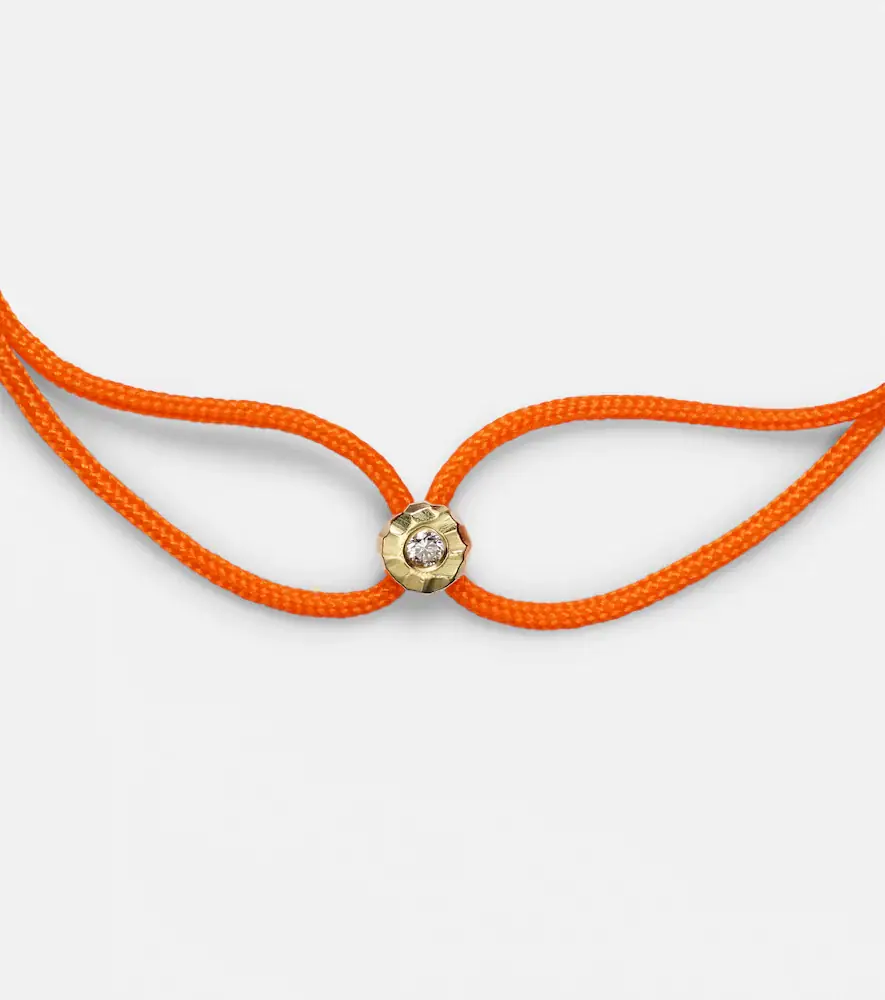 Octavia Elizabeth Parachute Nesting Gem 18kt gold bracelet with diamond | Thumbnail 2 Octavia Elizabeth Parachute Nesting Gem 18kt gold bracelet with diamond | Thumbnail 2