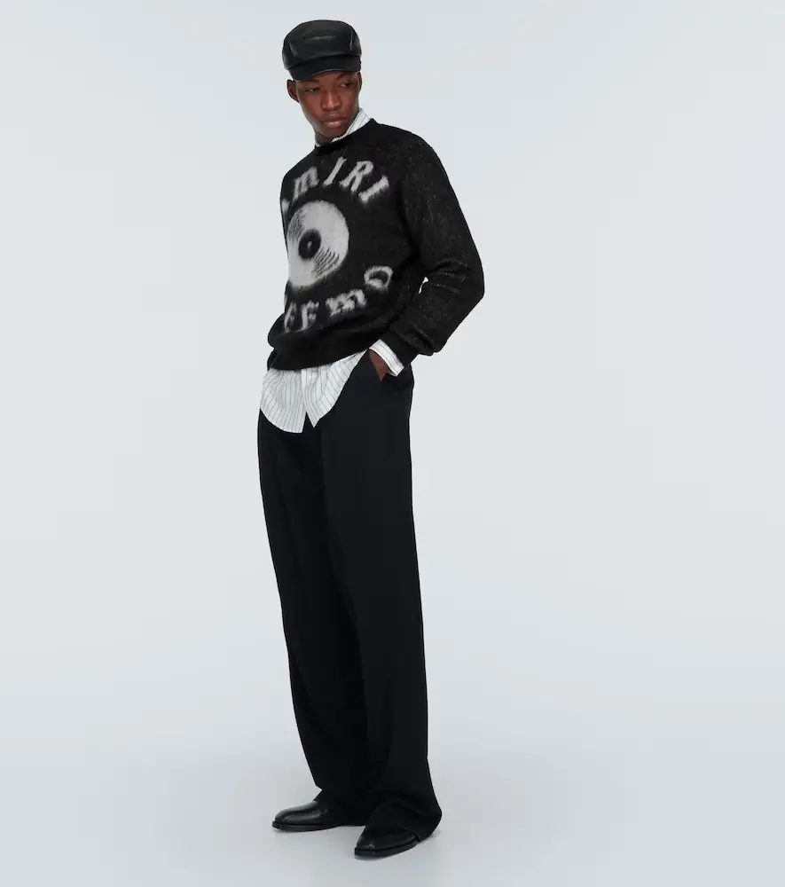 AMIRI Logo wool sweater | Thumbnail 2