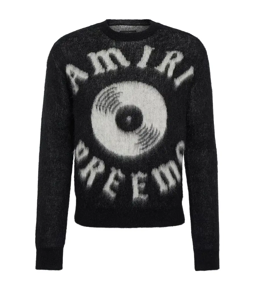 AMIRI Logo wool sweater