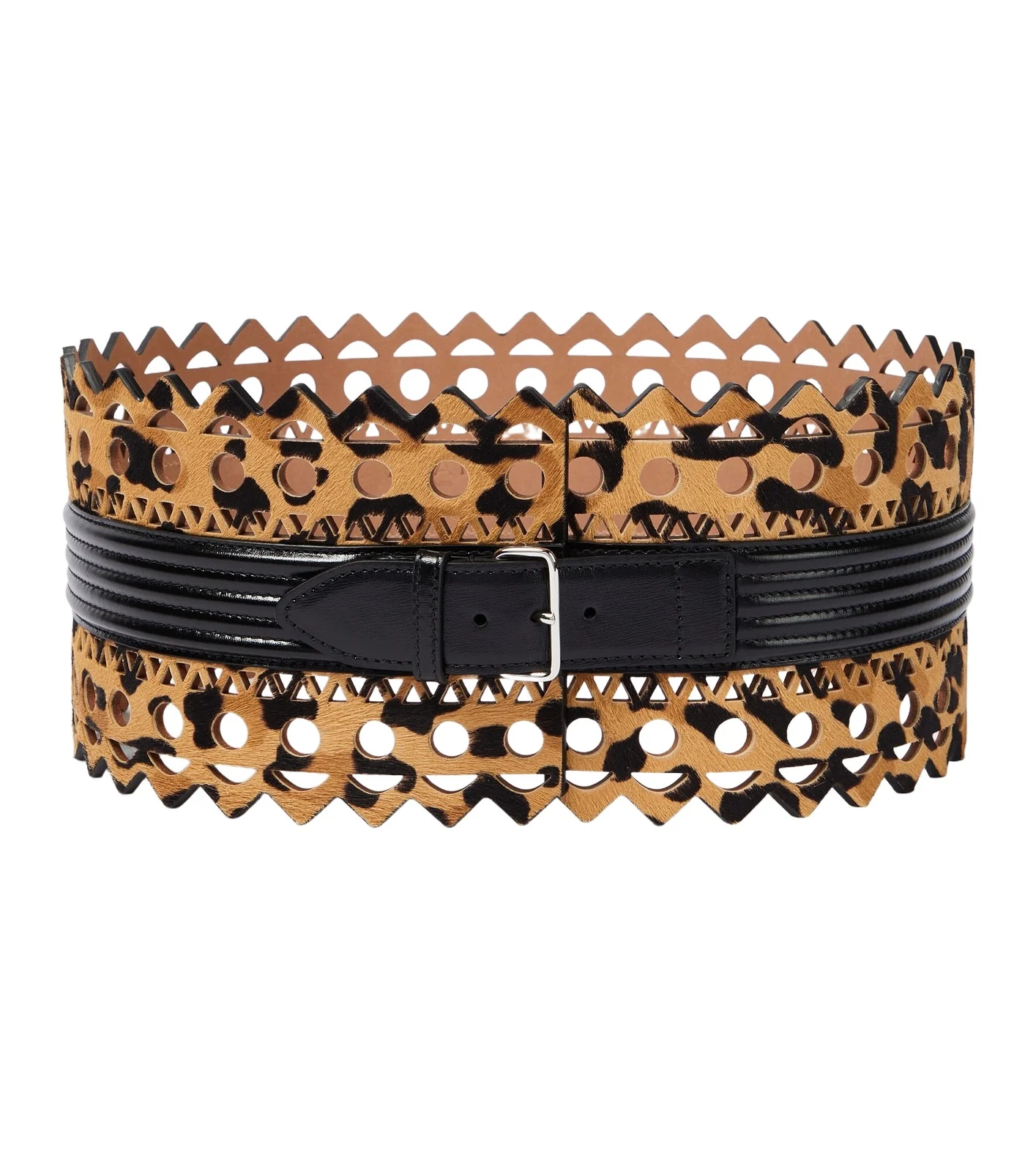 ALAÏA Small leather corset belt