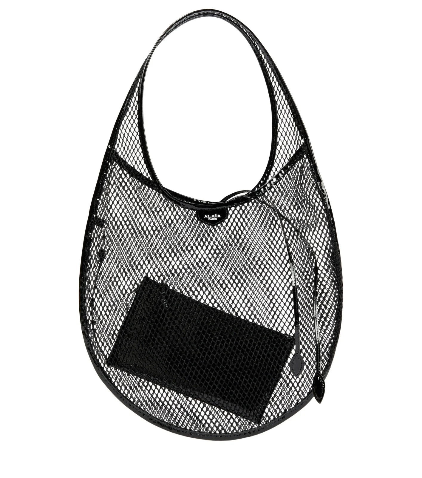ALAÏA ALAÏA One Piece Medium mesh tote bag