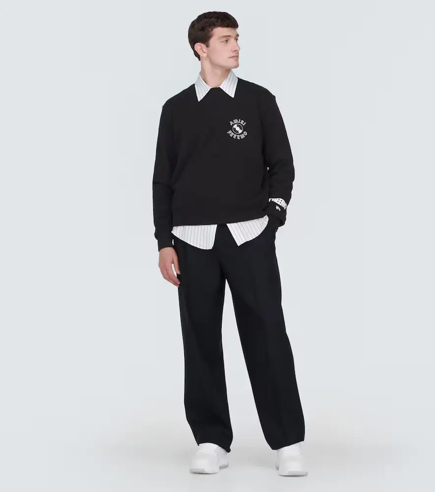 AMIRI Printed cotton jersey sweatshirt | Thumbnail 2
