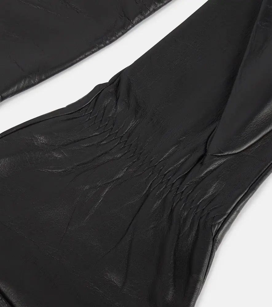 Alaïa Alaïa Flared leather gloves | Thumbnail 2