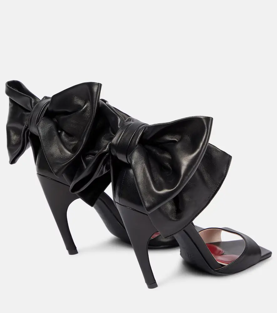 Roger Vivier Viv' Choc 100 bow-embellished sandals | Thumbnail 3