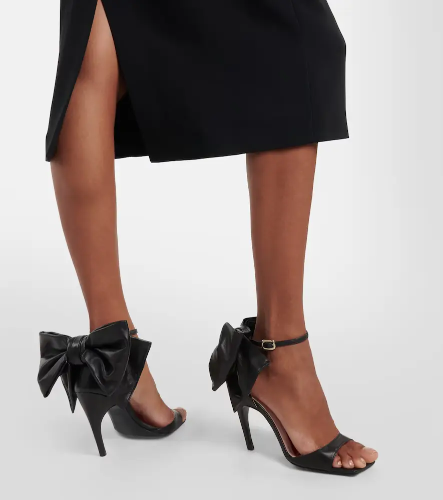 Roger Vivier Viv' Choc 100 bow-embellished sandals | Thumbnail 7