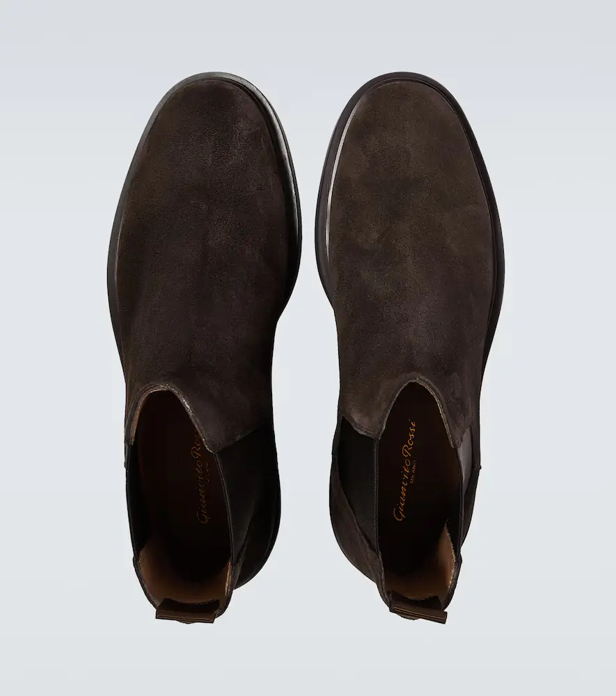 Gianvito Rossi Douglas suede chelsea boots | Thumbnail 2 Gianvito Rossi Douglas suede chelsea boots | Thumbnail 2