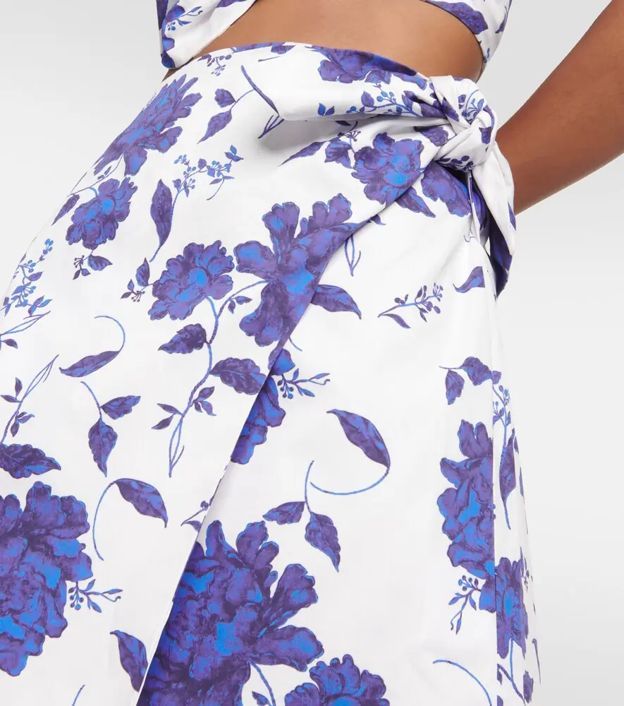 Emilia Wickstead Imy printed cotton miniskirt | Thumbnail 4