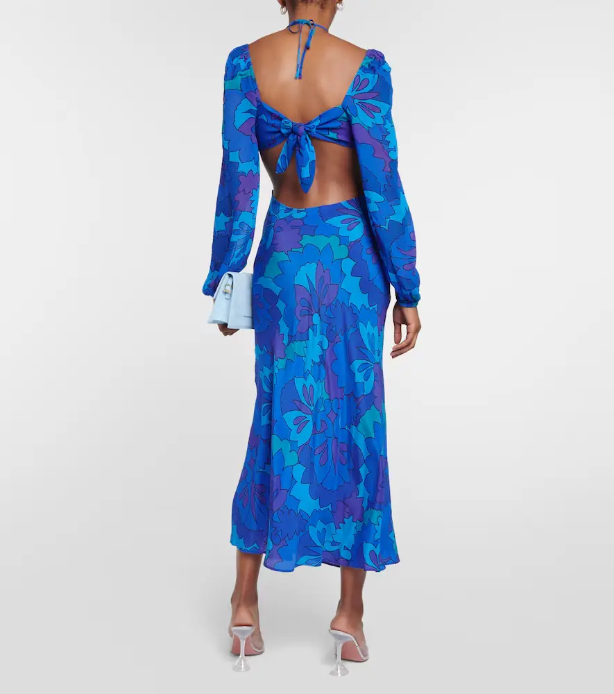 Rixo Kamilla printed georgette maxi dress | Thumbnail 2 Rixo Kamilla printed georgette maxi dress | Thumbnail 2