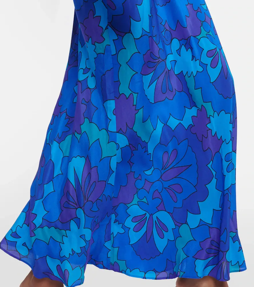 Rixo Kamilla printed georgette maxi dress | Thumbnail 3 Rixo Kamilla printed georgette maxi dress | Thumbnail 3
