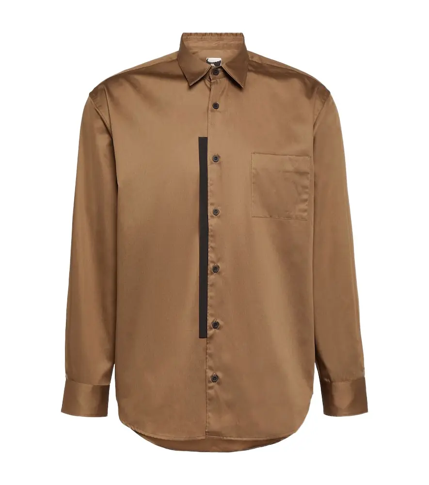 GR10K Cotton poplin shirt