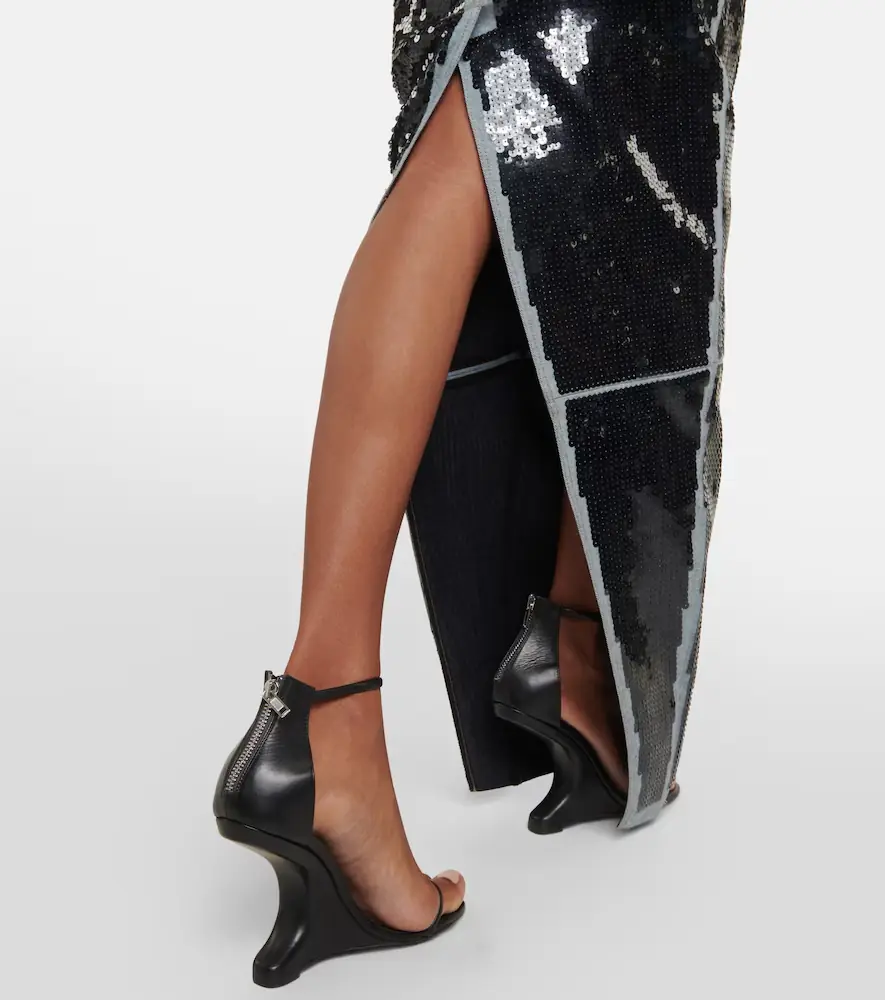 Rick Owens Strapless sequined gown | Thumbnail 3