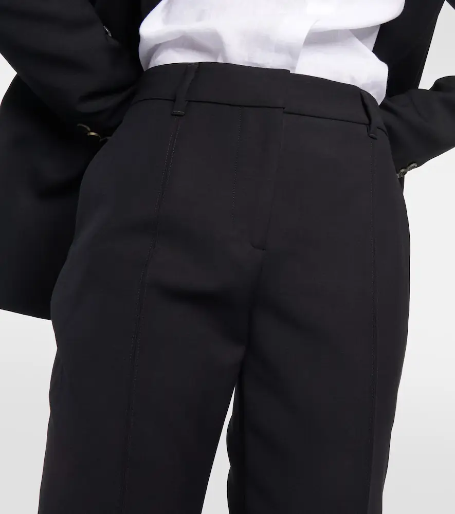 Gabriela Hearst Francisco high-rise straight wool pants | Thumbnail 3 Gabriela Hearst Francisco high-rise straight wool pants | Thumbnail 3