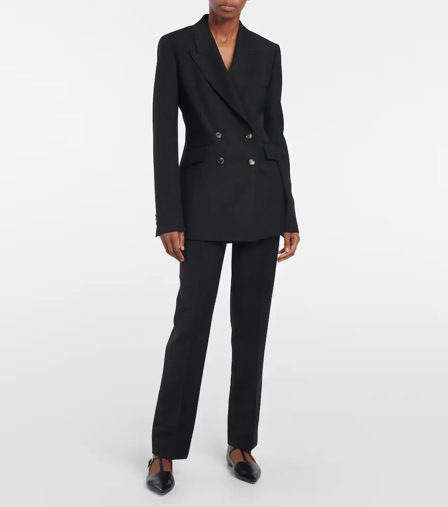 Gabriela Hearst Francisco high-rise straight wool pants | Thumbnail 5 Gabriela Hearst Francisco high-rise straight wool pants | Thumbnail 5