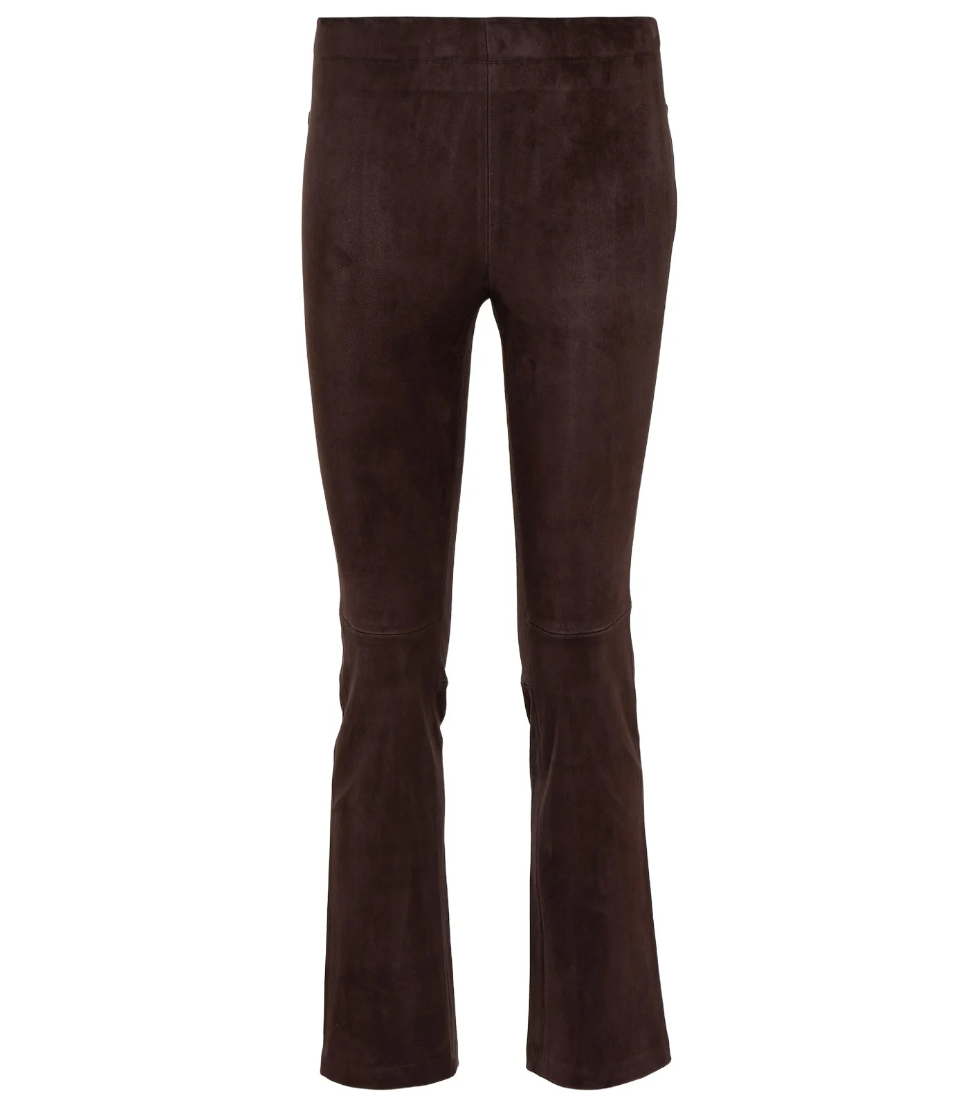JP Twenty mid-rise bootcut suede pants