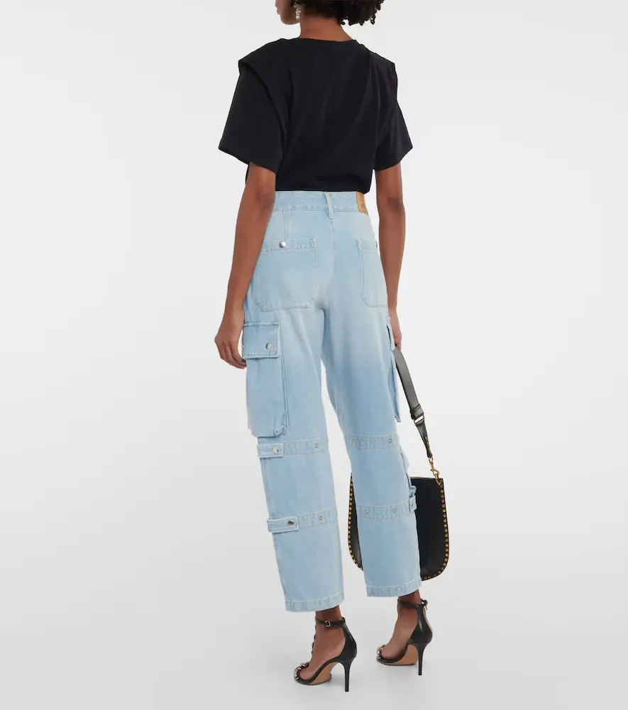 Isabel Marant Elore denim cargo pants | Thumbnail 5