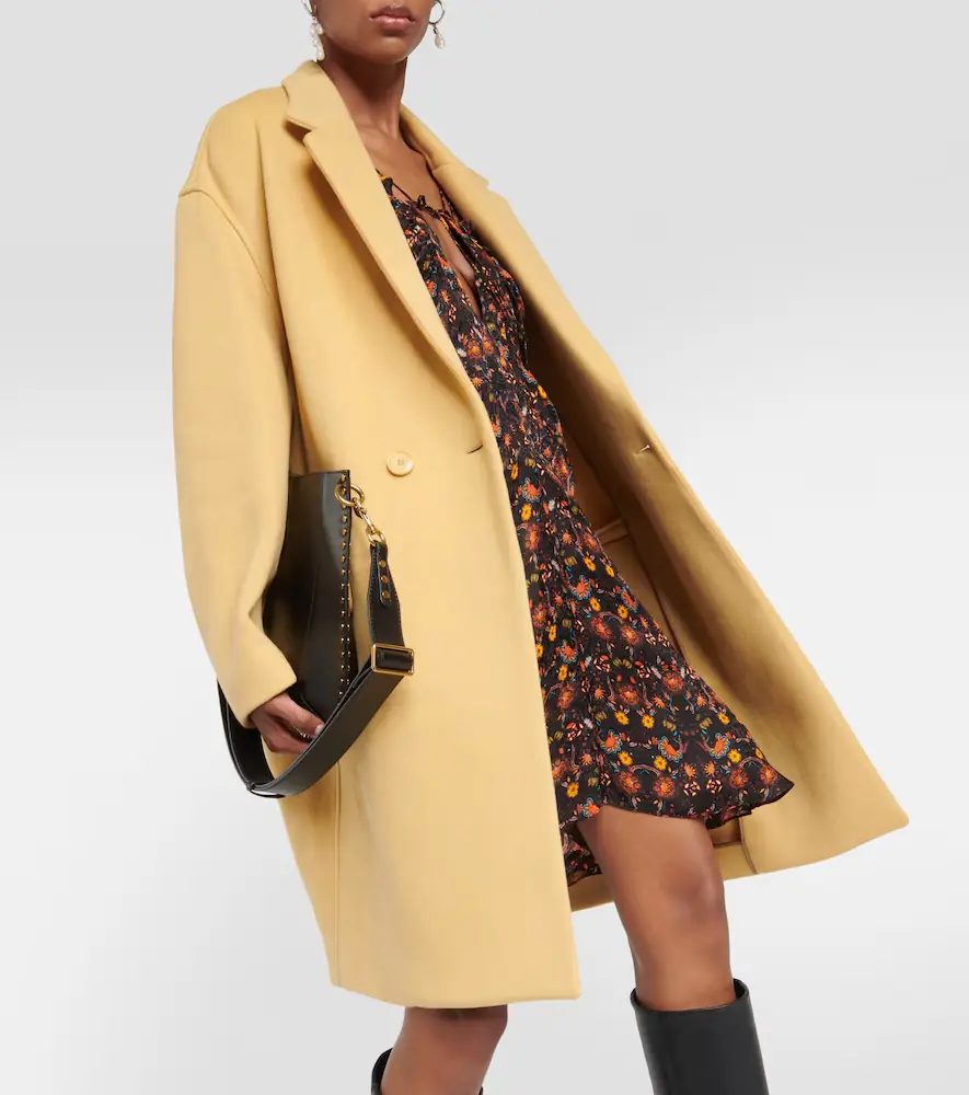 Isabel Marant Efegozi wool-blend coat | Thumbnail 3