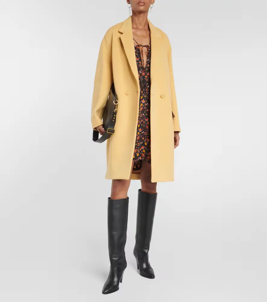 Isabel Marant Efegozi wool-blend coat | Thumbnail 5