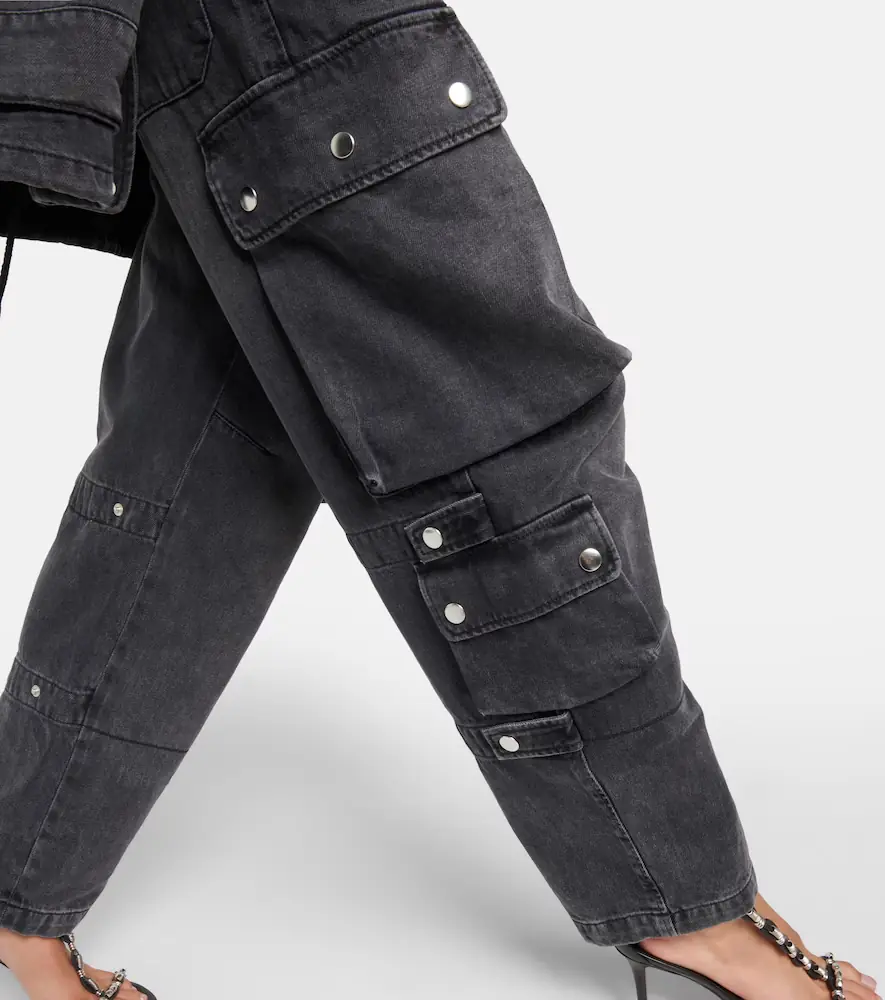 Isabel Marant Elore denim cargo pants | Thumbnail 2