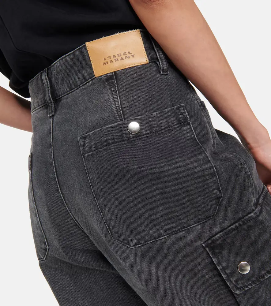 Isabel Marant Elore denim cargo pants | Thumbnail 6