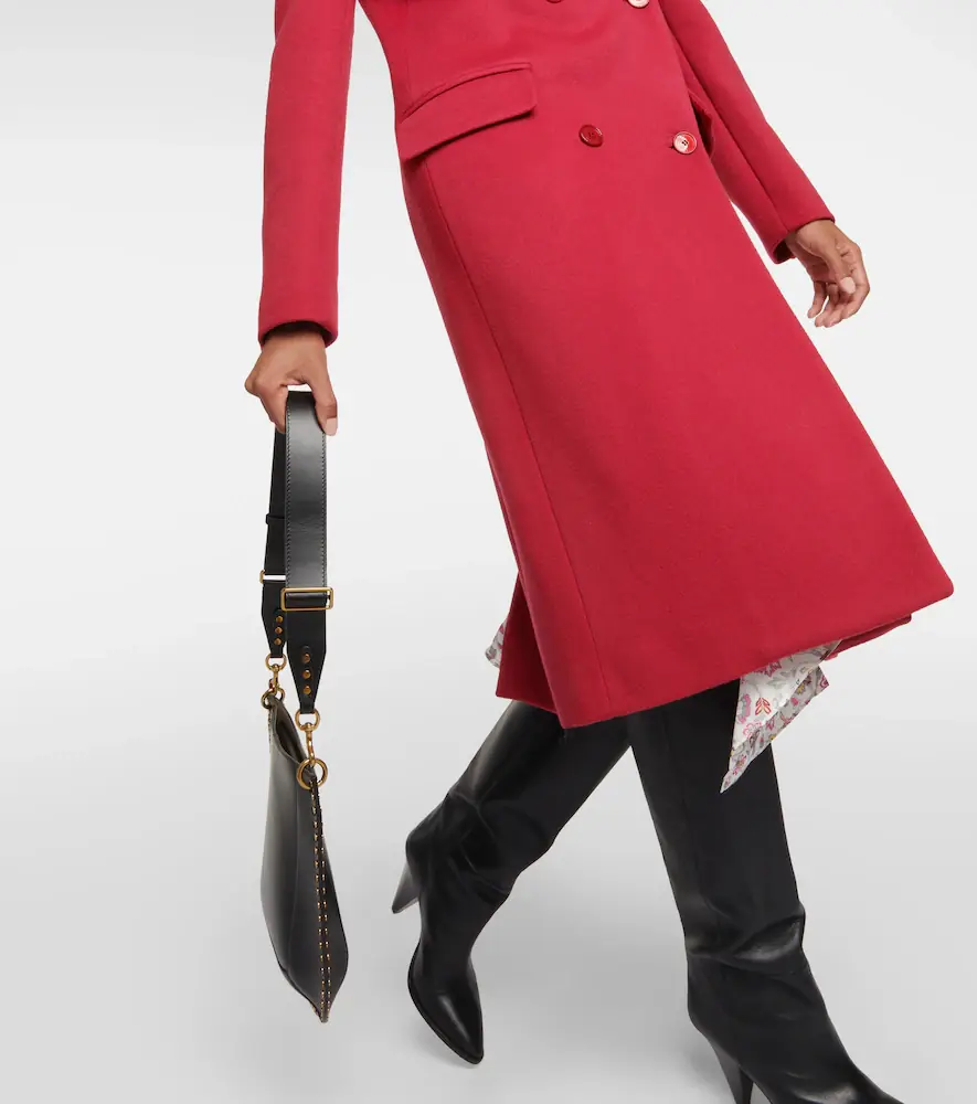 Isabel Marant Enarryli wool and cashmere coat | Thumbnail 5