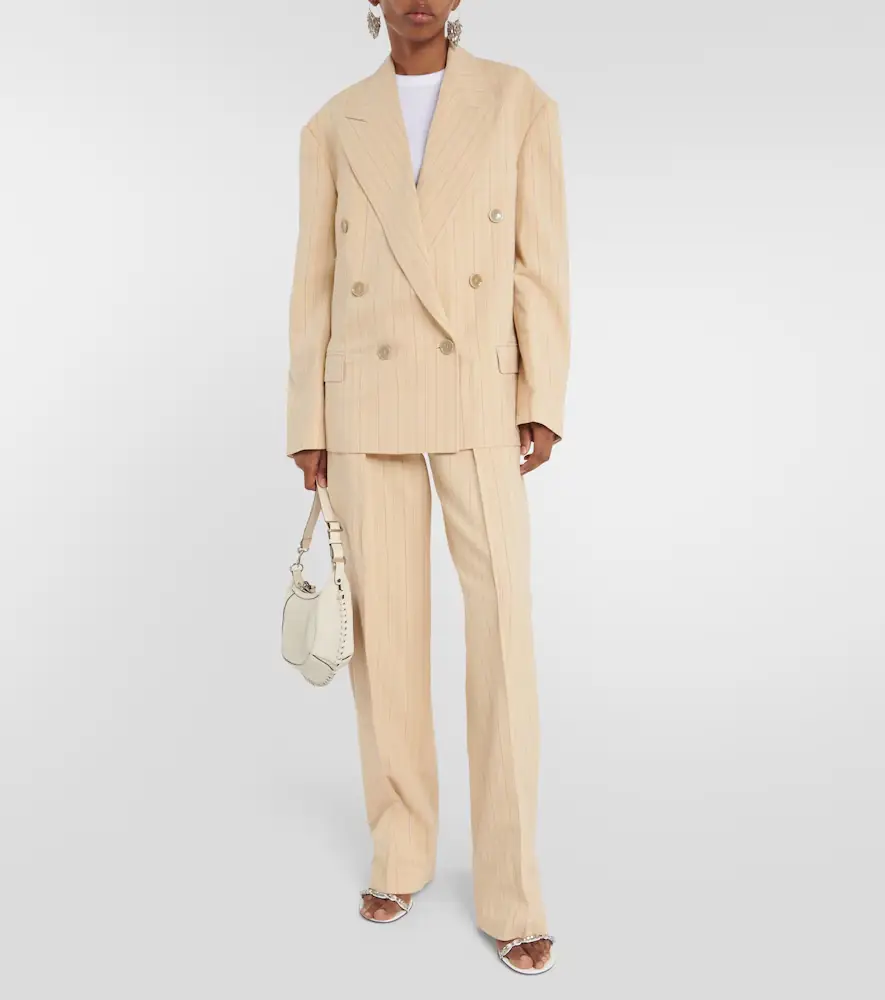 Isabel Marant Sopiavea pinstriped high-rise pants | Thumbnail 5 Isabel Marant Sopiavea pinstriped high-rise pants | Thumbnail 5