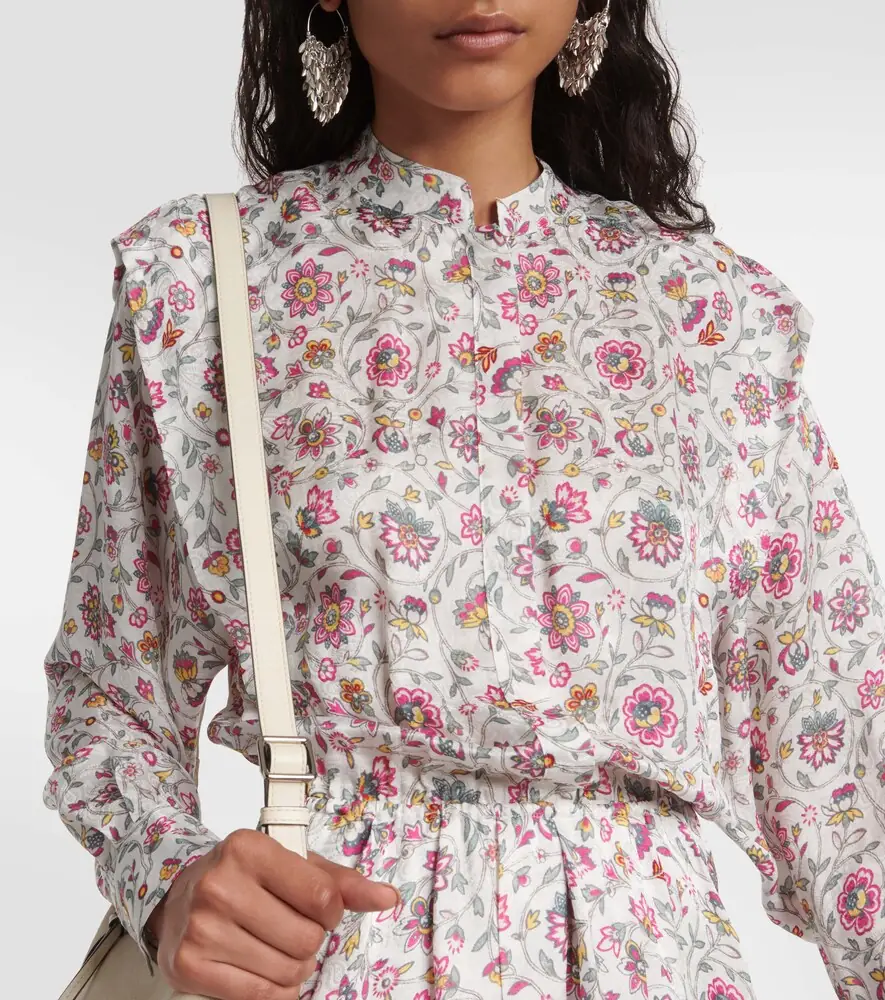 Isabel Marant Lokeya floral midi dress | Thumbnail 2
