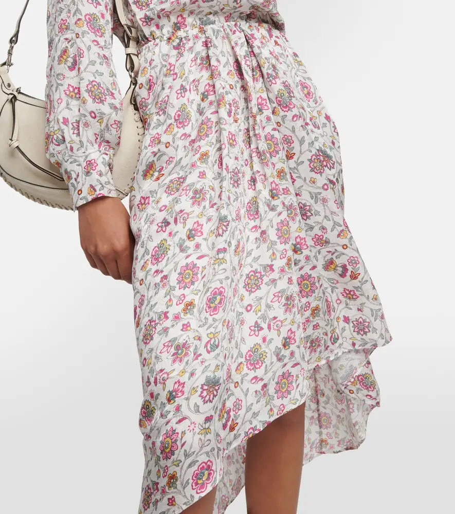 Isabel Marant Lokeya floral midi dress | Thumbnail 4