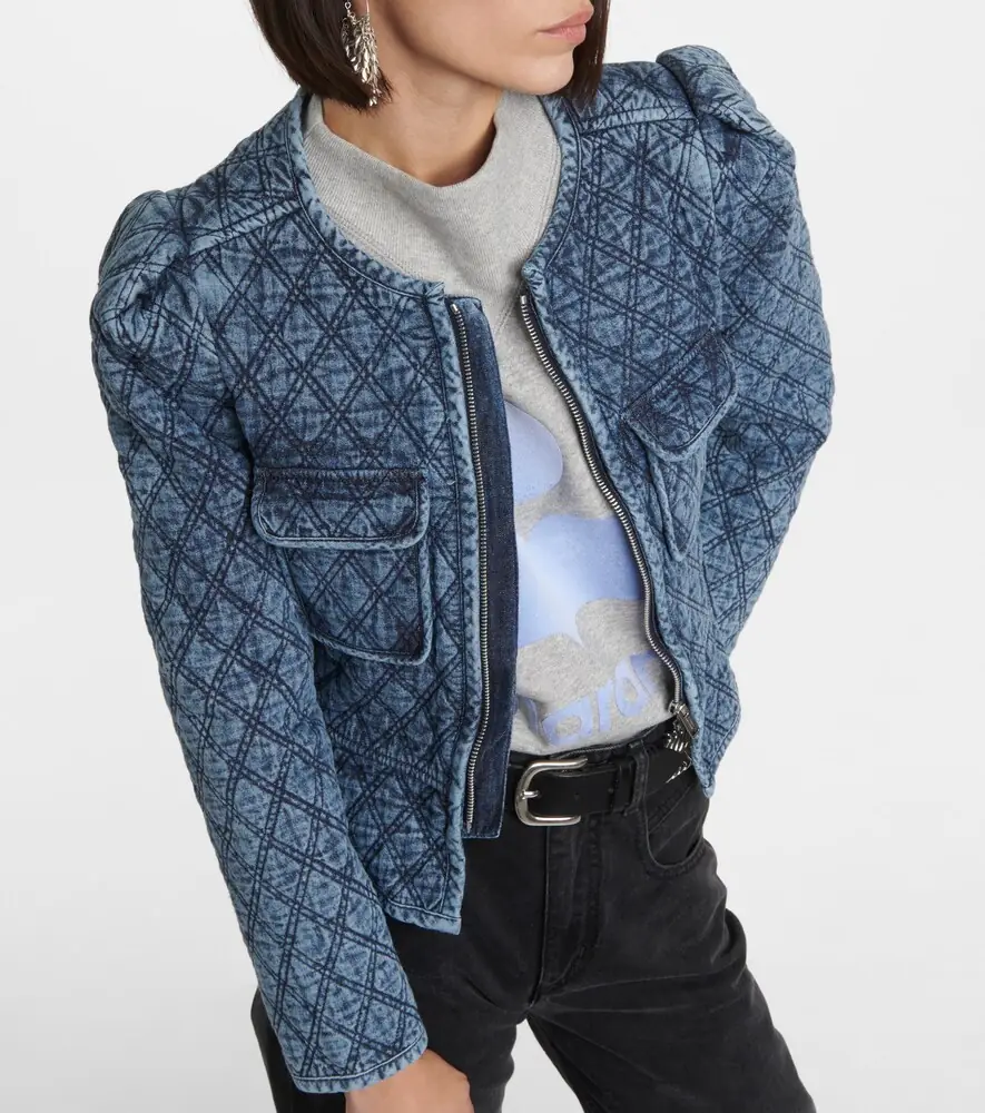 Marant Étoile Deliona quilted cotton jacket | Thumbnail 5