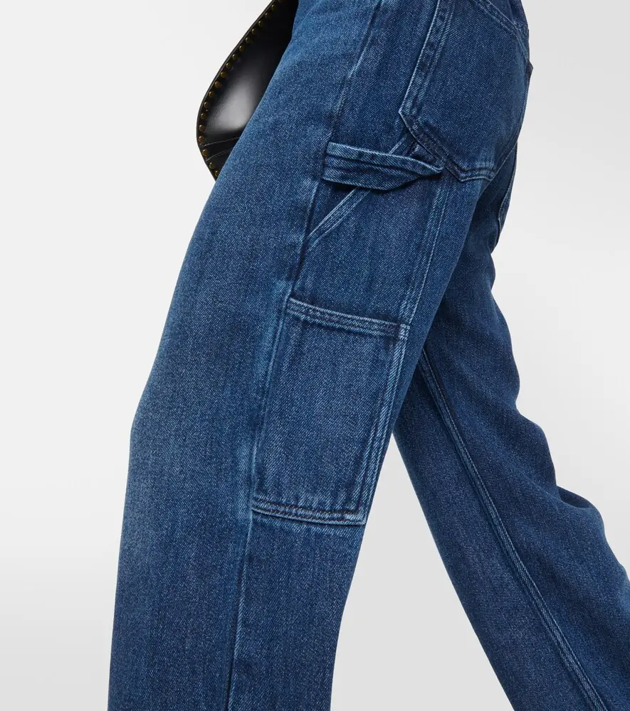 Marant Étoile Bymara high-rise cargo jeans | Thumbnail 3