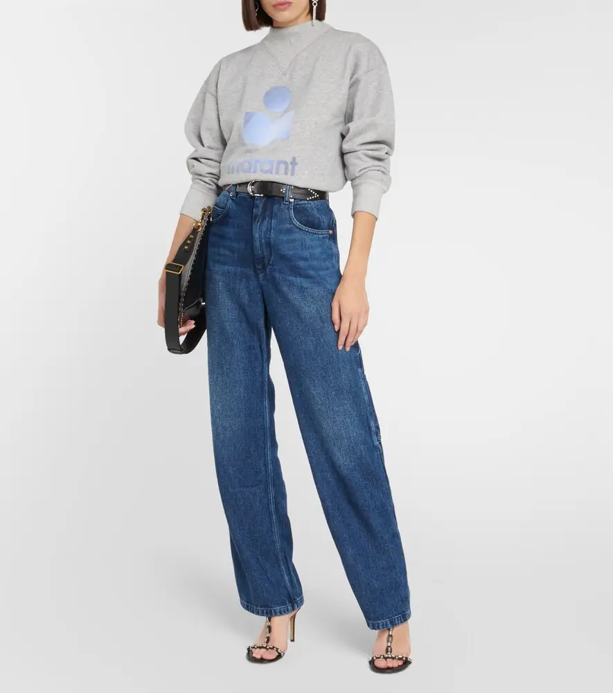 Marant Étoile Bymara high-rise cargo jeans | Thumbnail 5