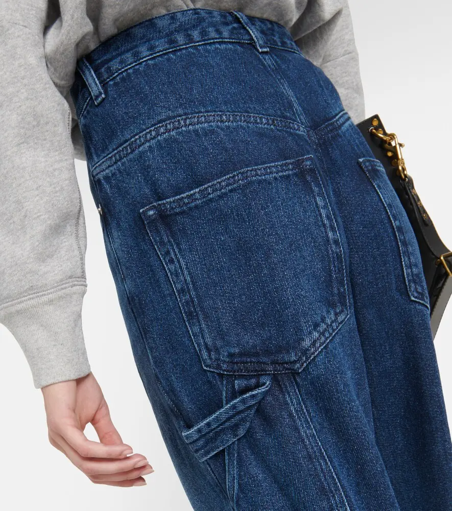 Marant Étoile Bymara high-rise cargo jeans | Thumbnail 6