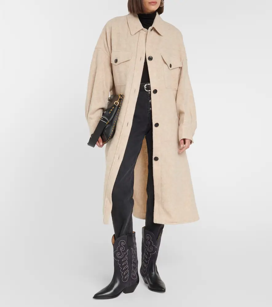 Marant Étoile Fontia wool-blend coat | Thumbnail 3 Marant Étoile Fontia wool-blend coat | Thumbnail 3