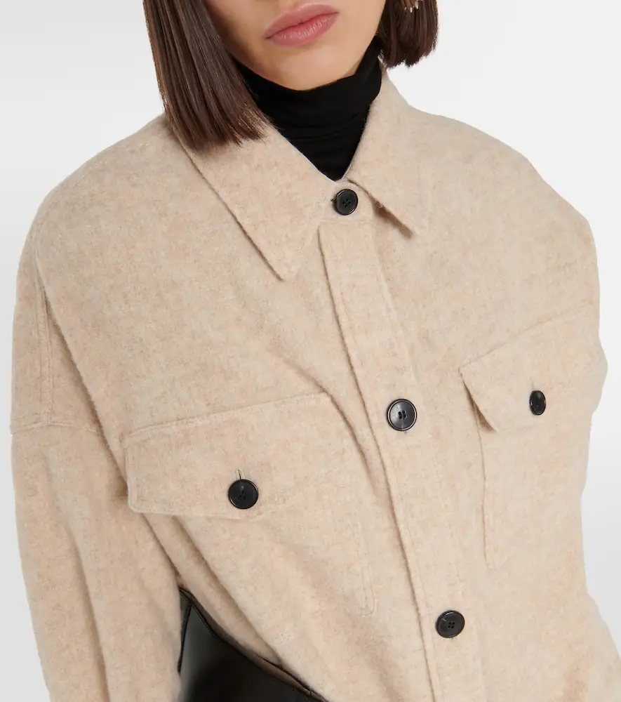 Marant Étoile Fontia wool-blend coat | Thumbnail 4 Marant Étoile Fontia wool-blend coat | Thumbnail 4